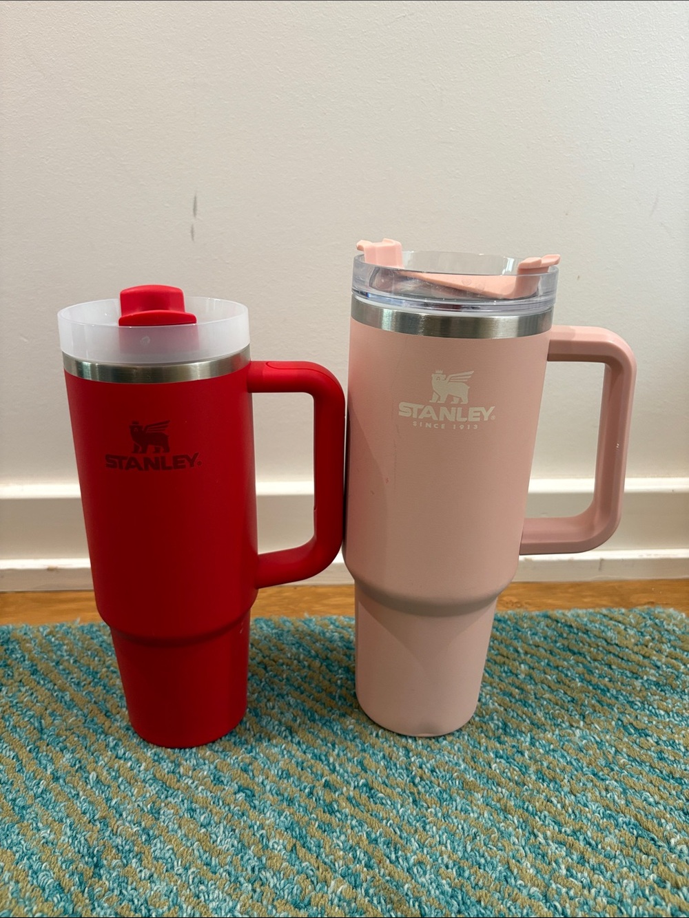 2 Stanley travel cups
